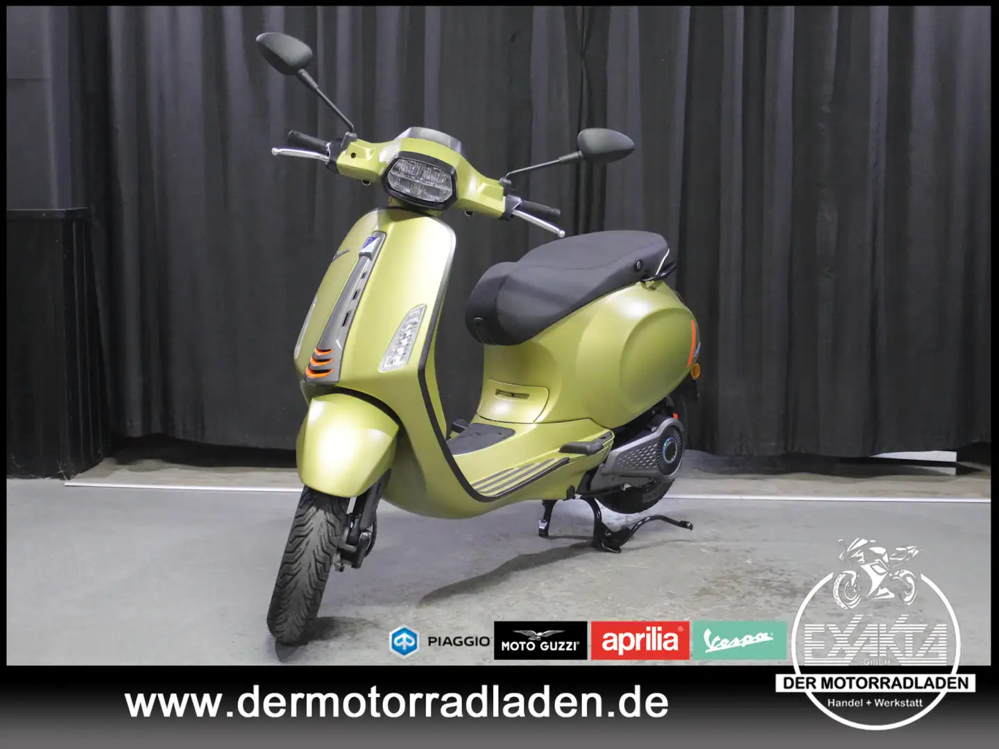 Vespa Elettrica SPRINT SPORT Elettrica / 45 km/h / VORFÜHRER Verde - 1