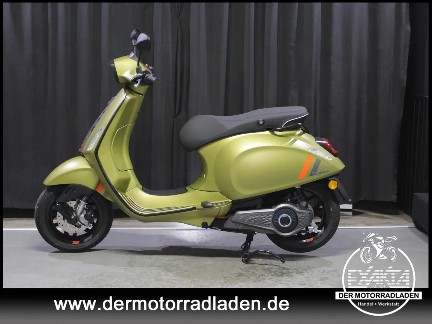Vespa Elettrica SPRINT SPORT Elettrica / 45 km/h / VORFÜHRER Verde - 2