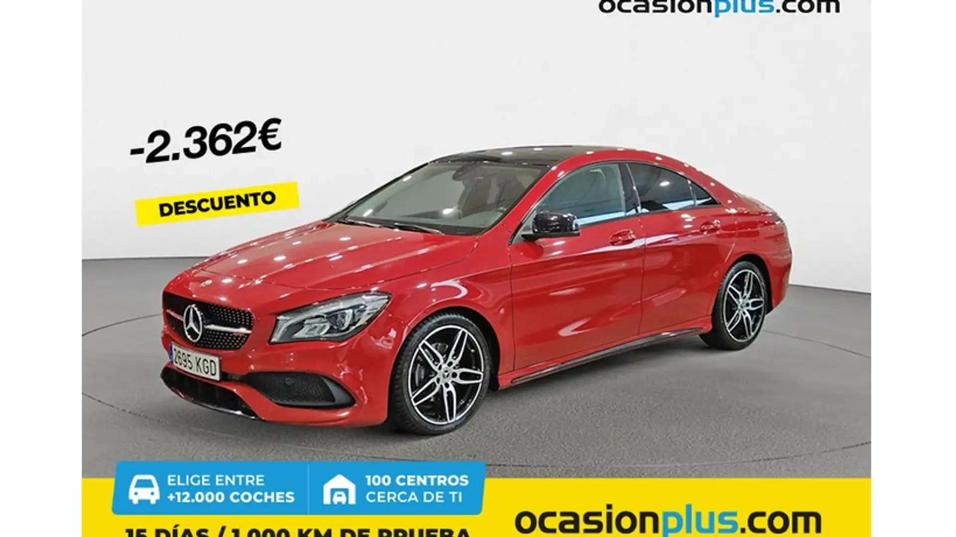 Mercedes-Benz CLA 200 Rojo - 1