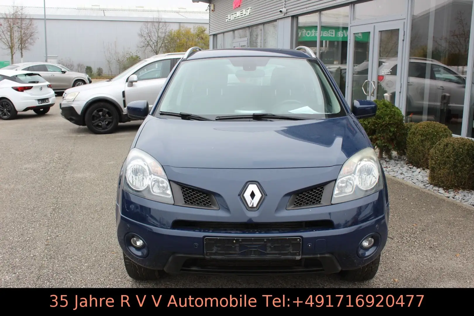 Renault Koleos 2.5 Expression, 4x4, AHK, Alu, Blau - 2
