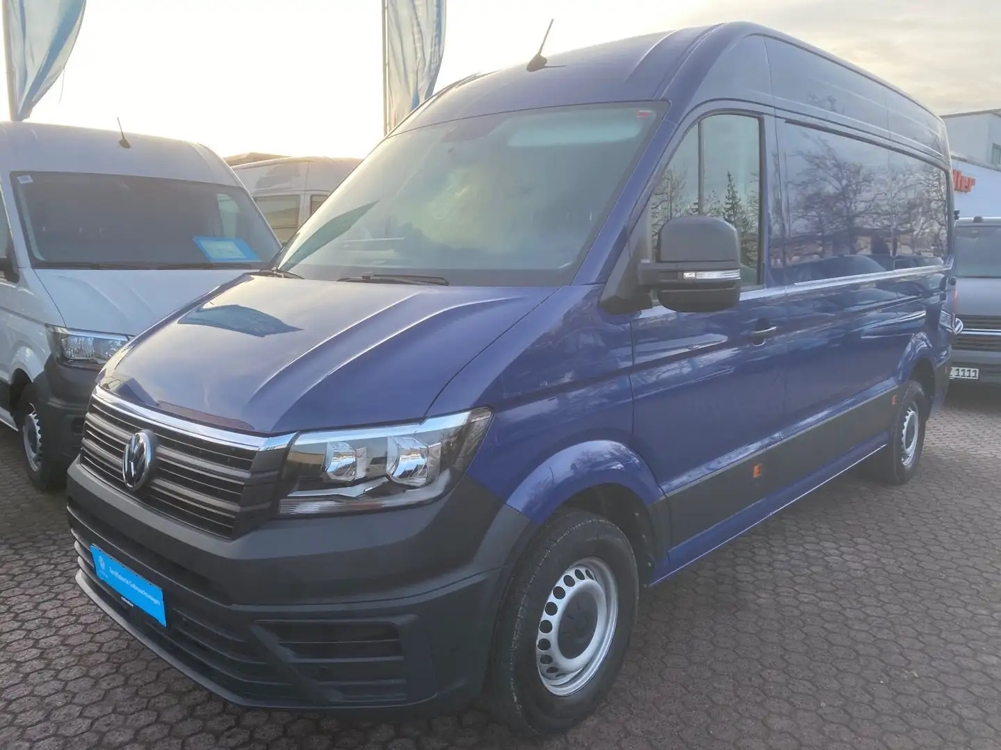 Volkswagen Crafter 35 Kasten L2H2 / Klima, App, AHK, RFK Bleu - 2