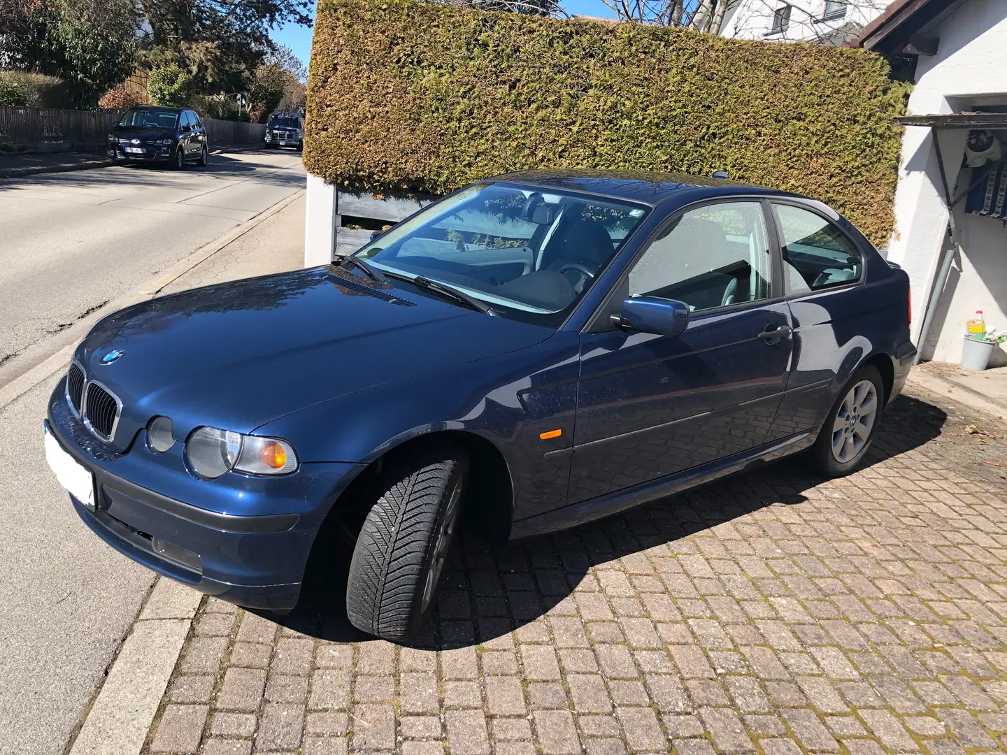 BMW 316 316 ti compact Bleu - 1