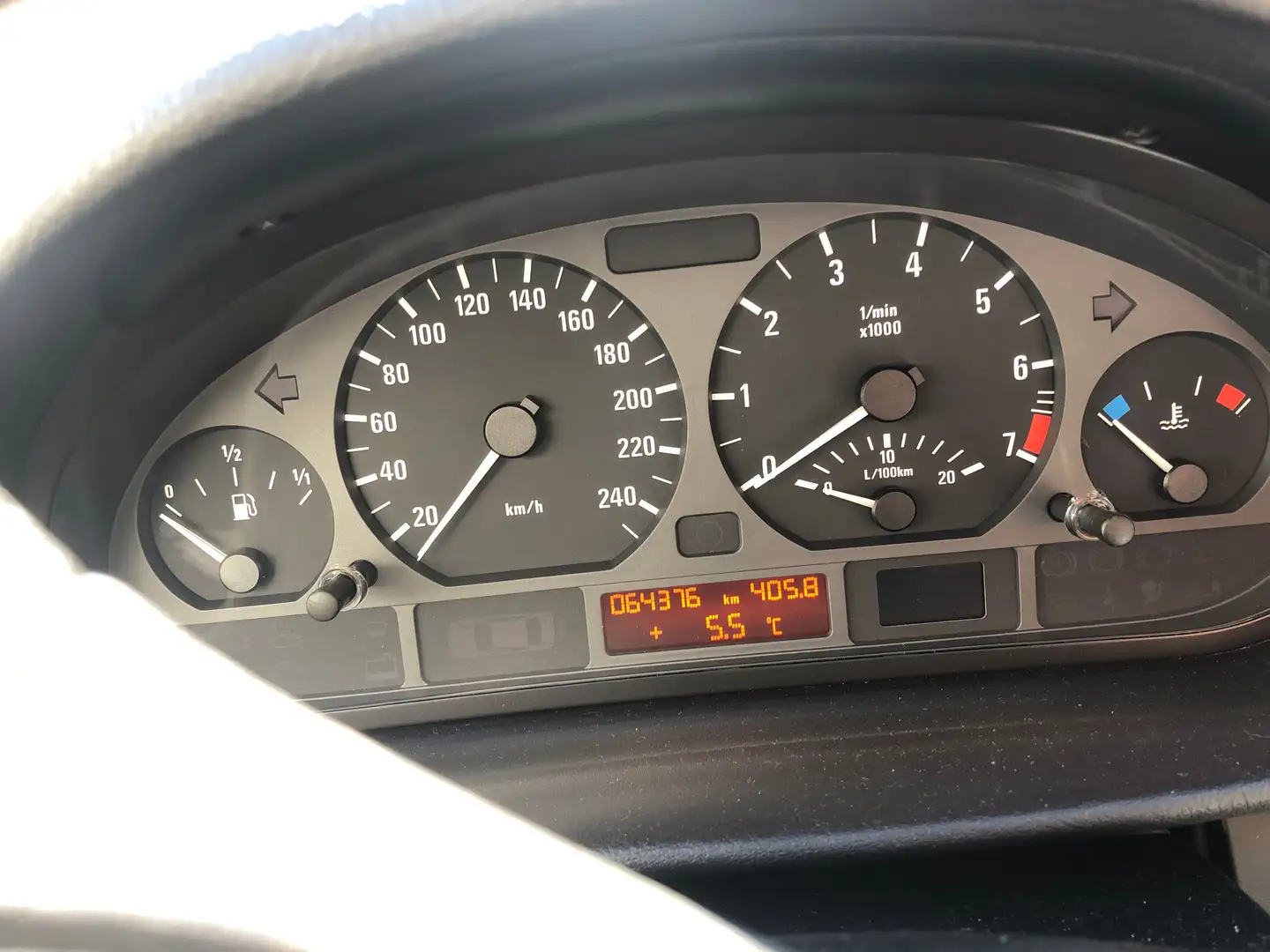 BMW 316 316 ti compact Bleu - 2