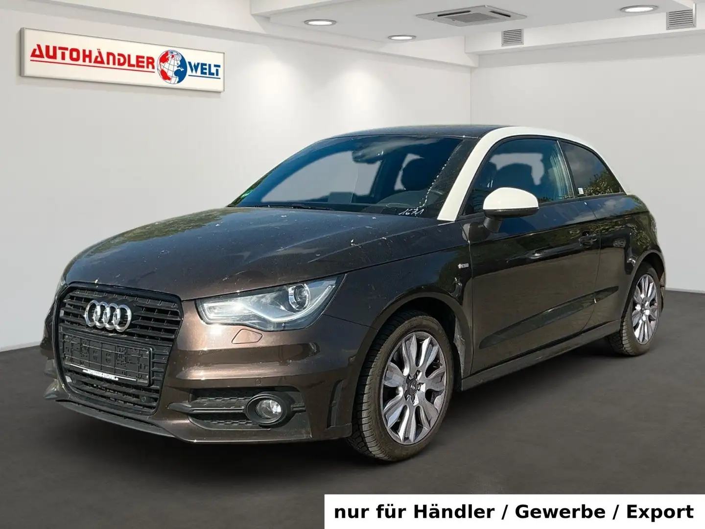 Audi A1 1.4 TFSI S-Line+ AT Xenon Navi AAC PDC Brown - 1