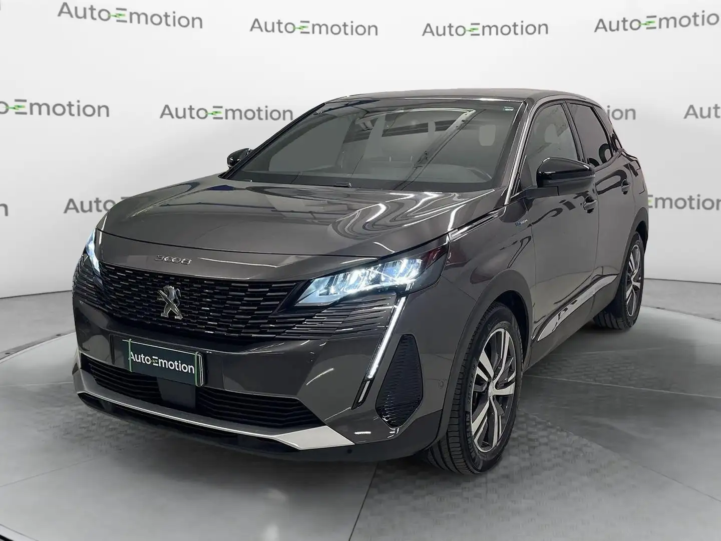 Peugeot 3008 Hybrid4 300 e-EAT8 Allure Grigio - 1