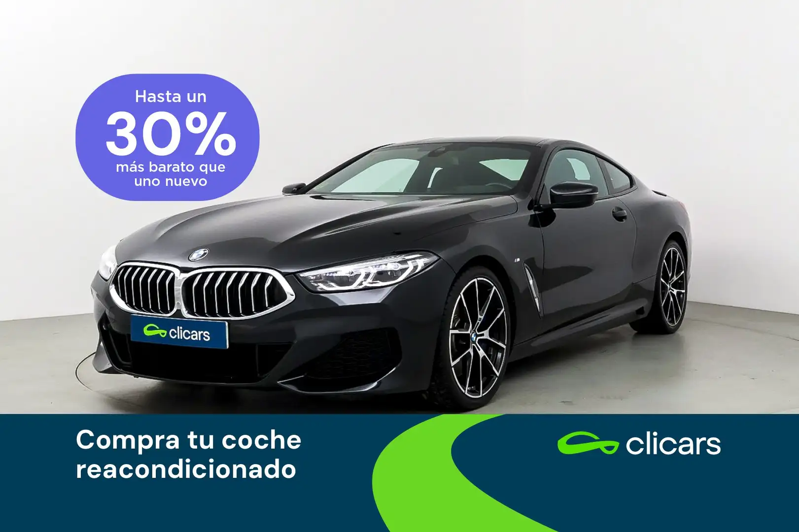 BMW 840 840d Coupé xDrive Noir - 1