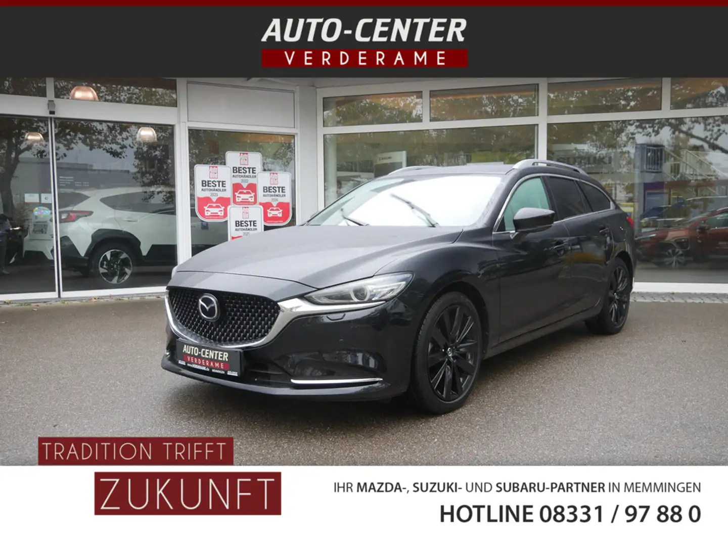 Mazda 6 Kombi SKYACTIV-G 194 Homura HUD LED 360° Schwarz - 1