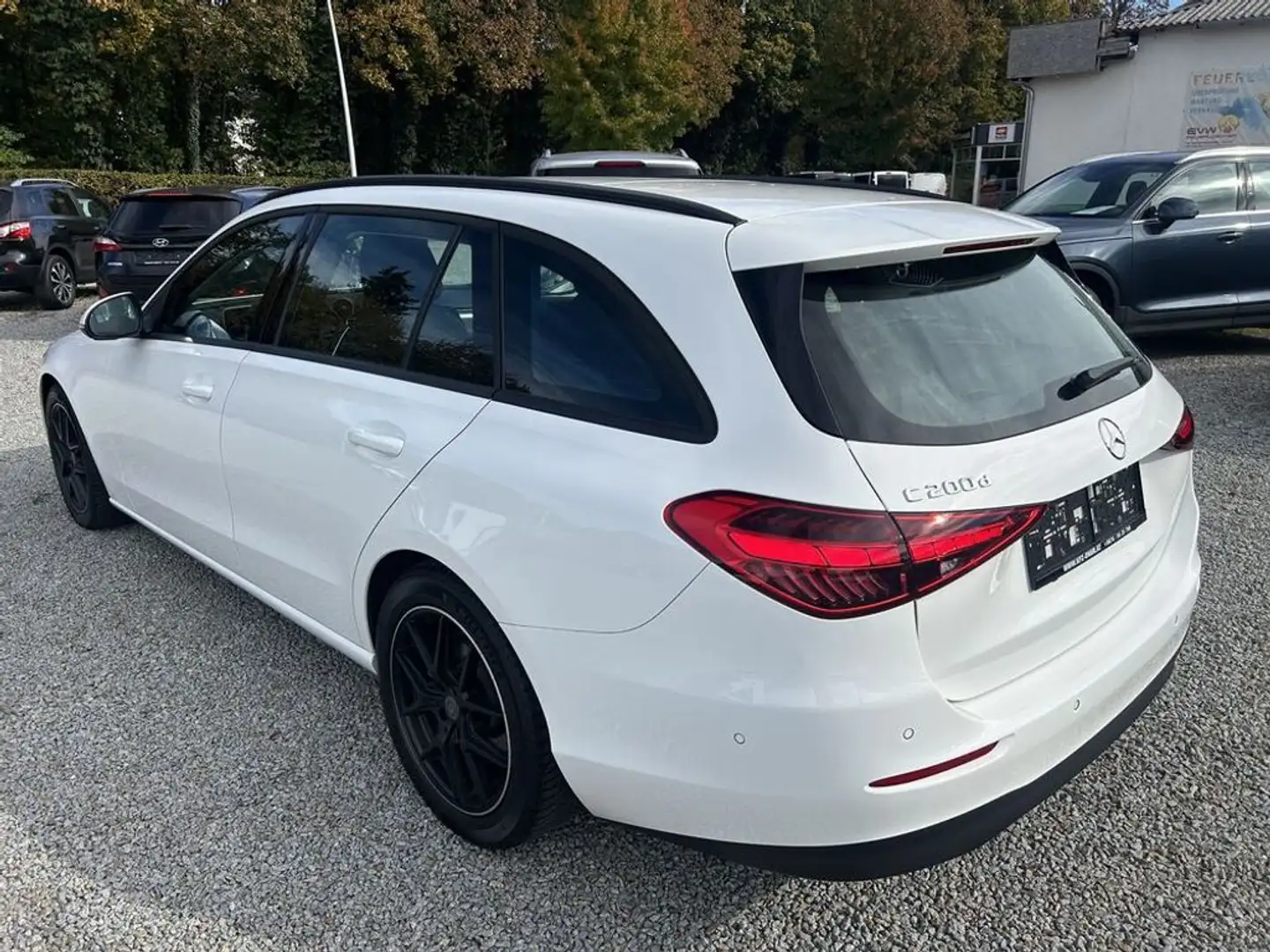 Mercedes-Benz C 200 CDI/AUT/LED/TOP ZUSTAND Blanc - 2