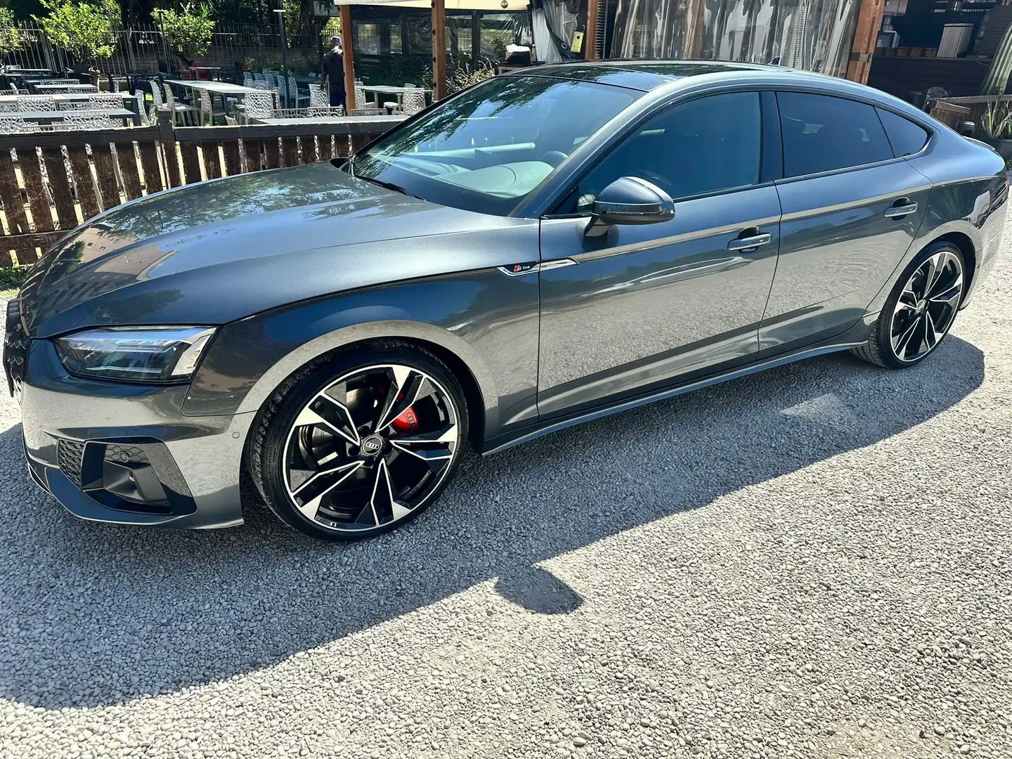 Audi A5 A5 SPB 40 TFSI S tronic S line edition TETTO GARA Gri - 1