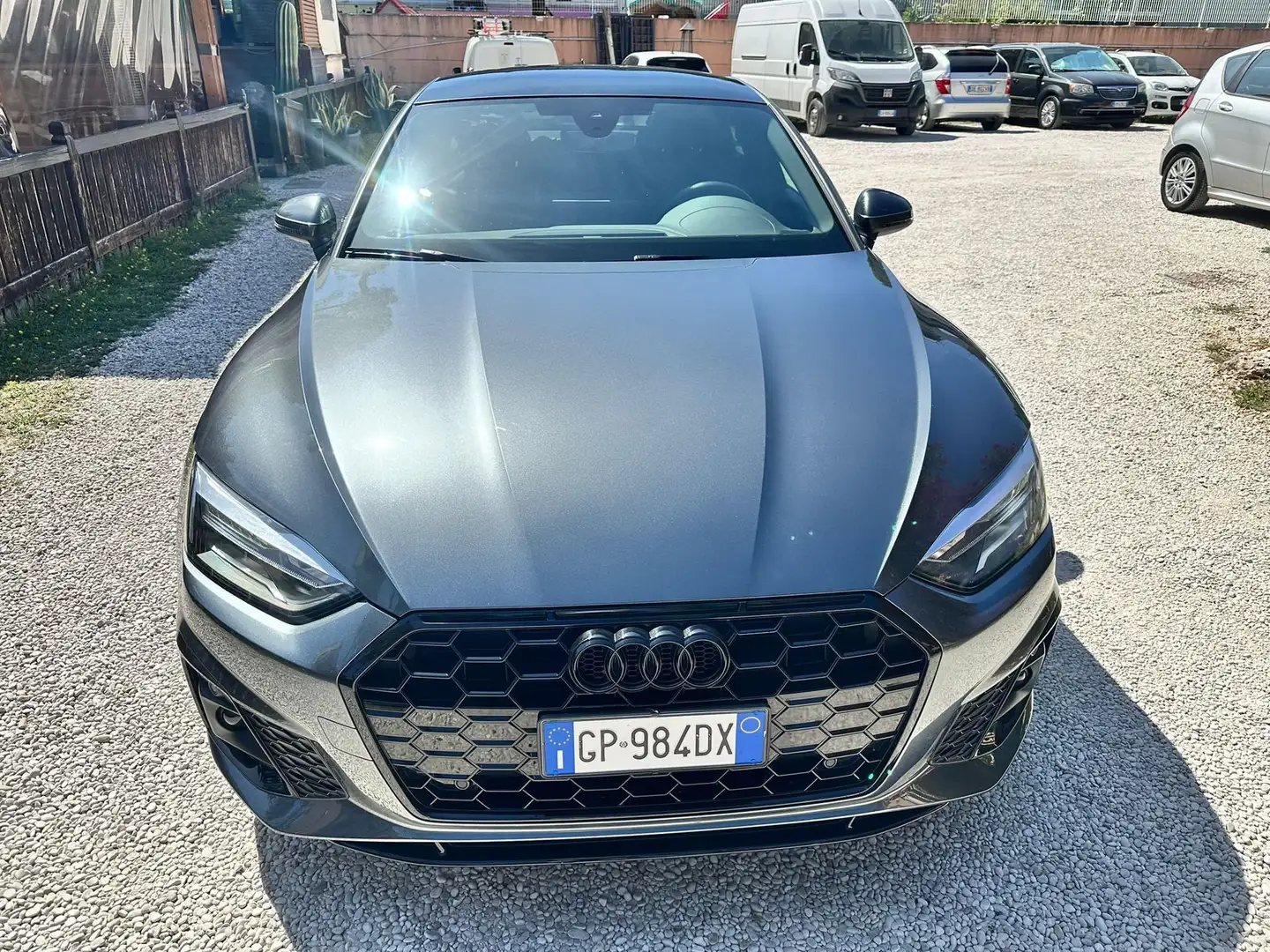 Audi A5 A5 SPB 40 TFSI S tronic S line edition TETTO GARA Gri - 2