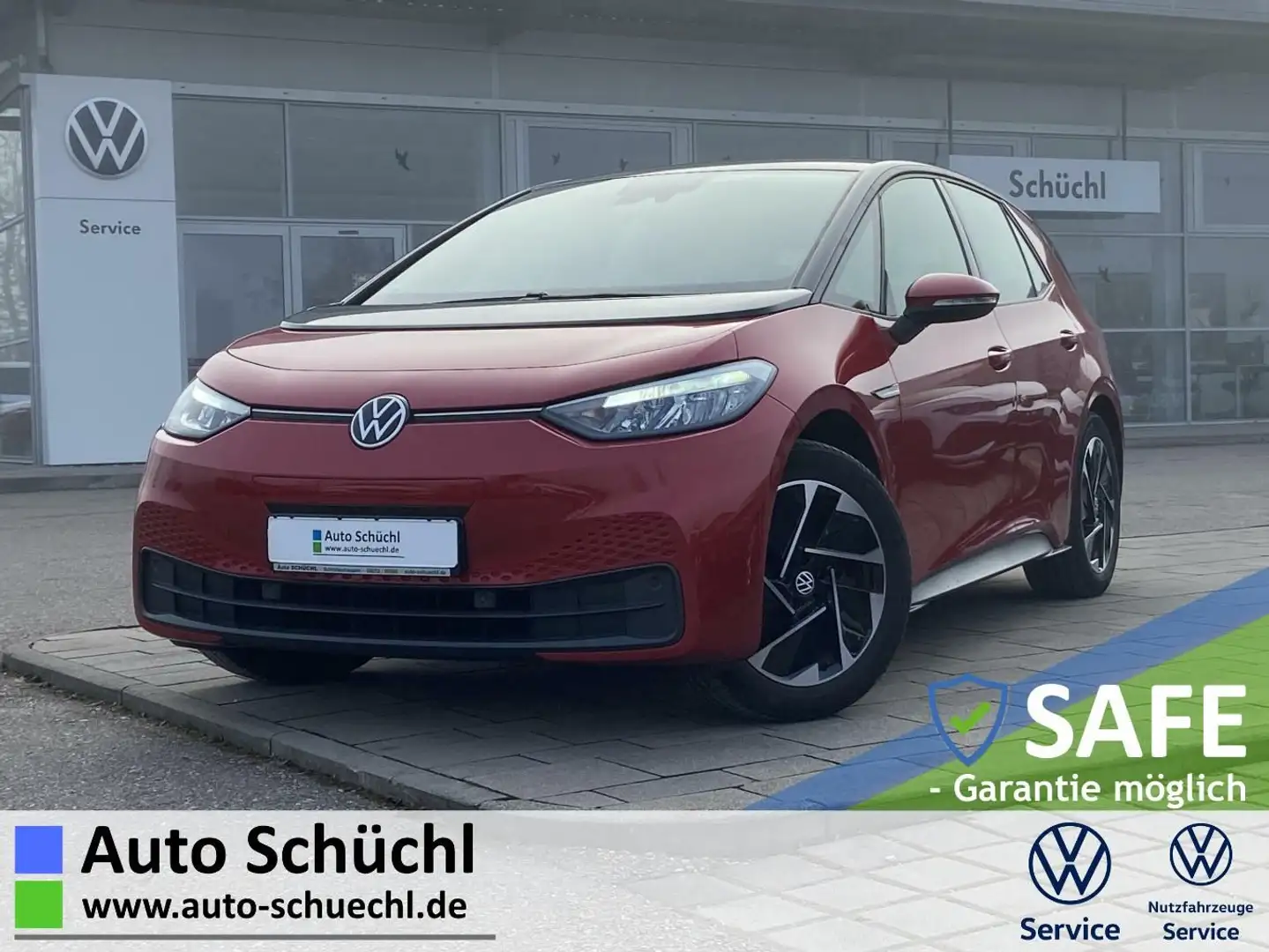 Volkswagen ID.3 Pure 18"+NAVI+LED+CCS+APP-CONNECT+PDC+DAB+L Rot - 1