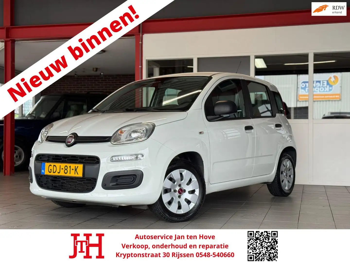 Fiat Panda 1.2 Edizione Cool*Airco*Elektrische ramen*Nieuwe d Wit - 1
