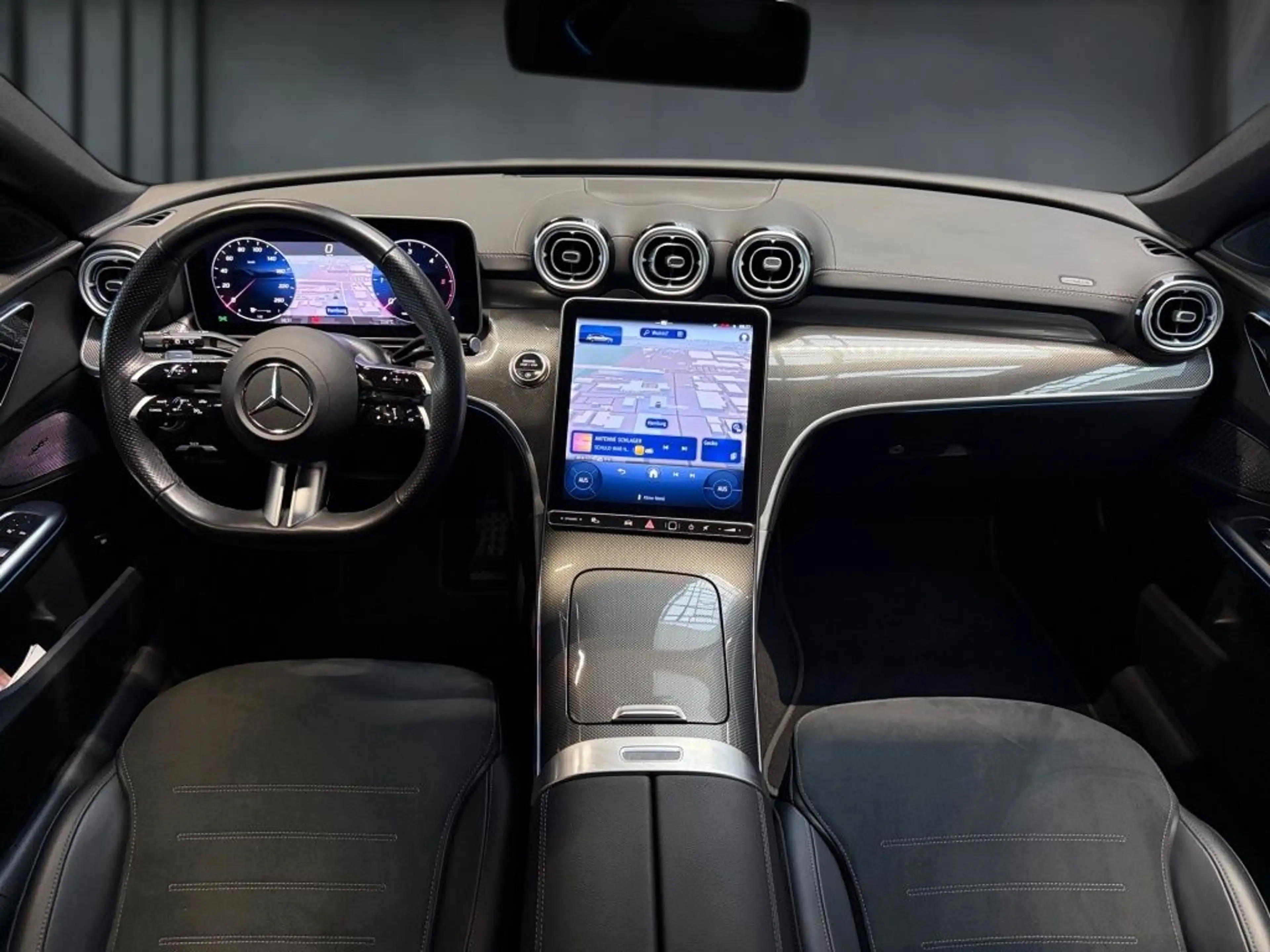 Mercedes-Benz C 200 d T-Modell AMG-Night-Distronic-AHK-360 Kam — photo 14
