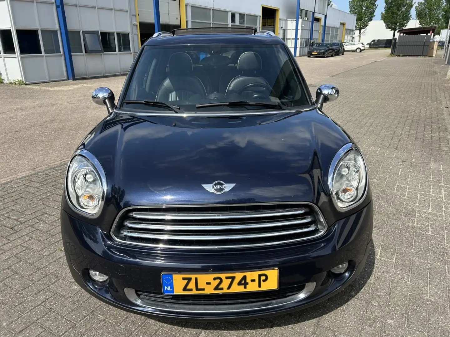MINI Cooper Countryman Mini 1.6 Chili 123PK PANO LEER CLIMA CRUISE STOELV Blauw - 2