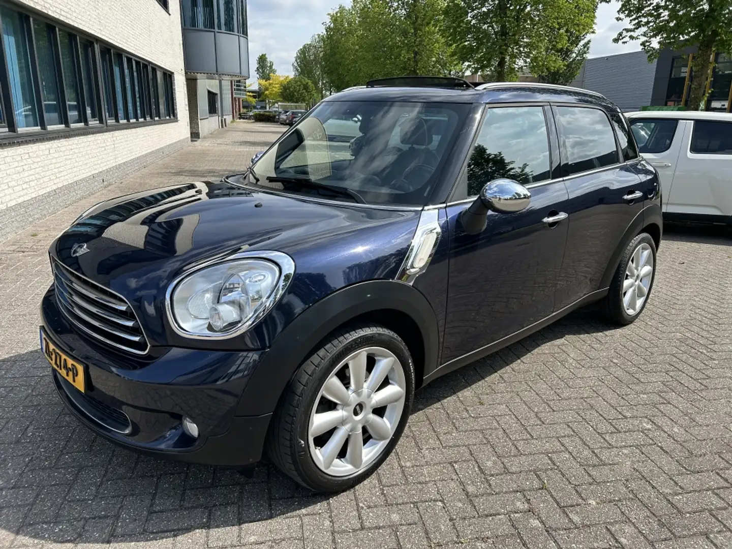 MINI Cooper Countryman Mini 1.6 Chili 123PK PANO LEER CLIMA CRUISE STOELV Blauw - 1