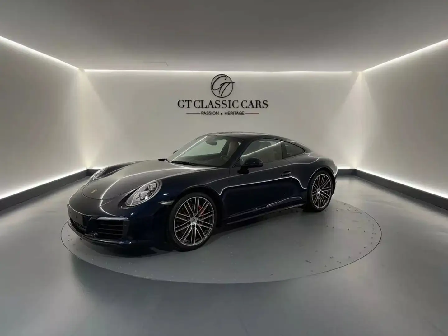 Porsche 911 991 2 COUPE 3.0 420 CARRERA 4S Bleu - 1