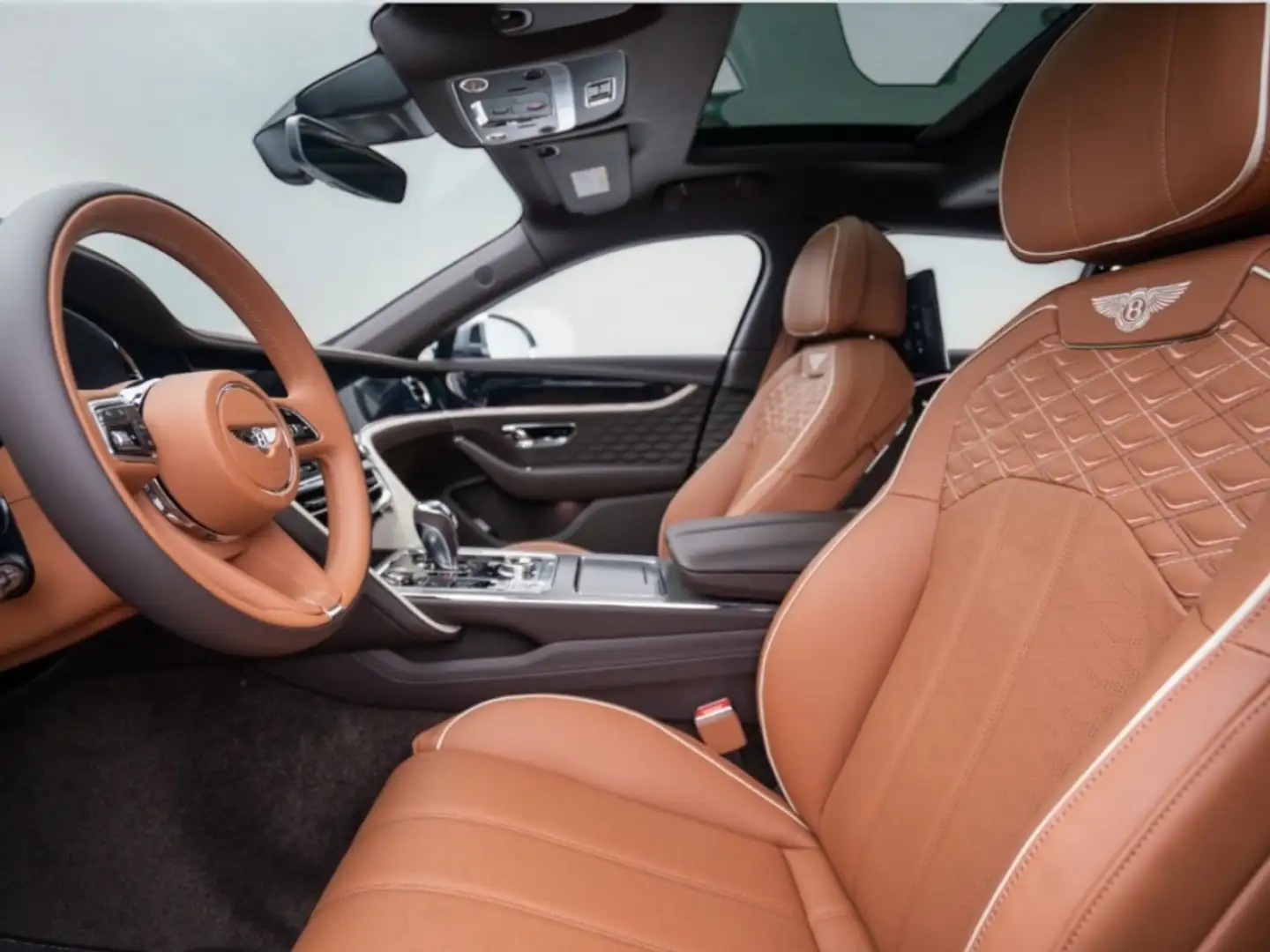Bentley Flying Spur Hybrid Mulliner Modrá - 2