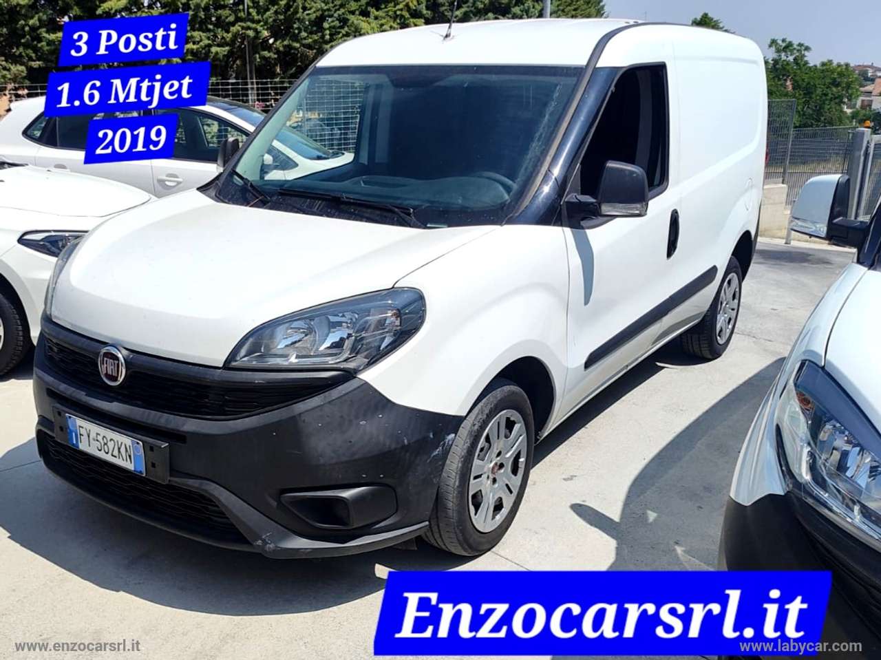 Fiat Doblo 1.6 MJT 105CV PC-TN Cargo Lam. SX 3 POSTI 2019