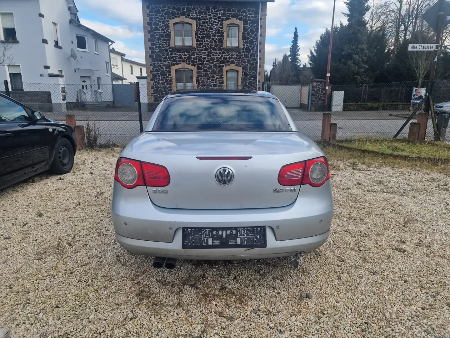 Volkswagen Eos Cabrio 2.0 LEDER+SHZ+KLIMATR.+MOTORSCHADEN Silber - 2