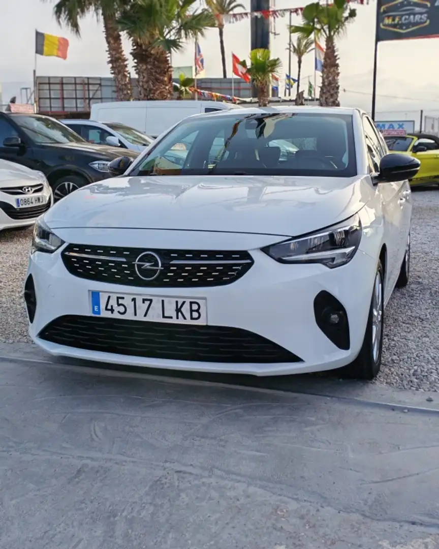 Opel Corsa 1.2T XHT S/S Elegance AT8 100 Blanco - 2