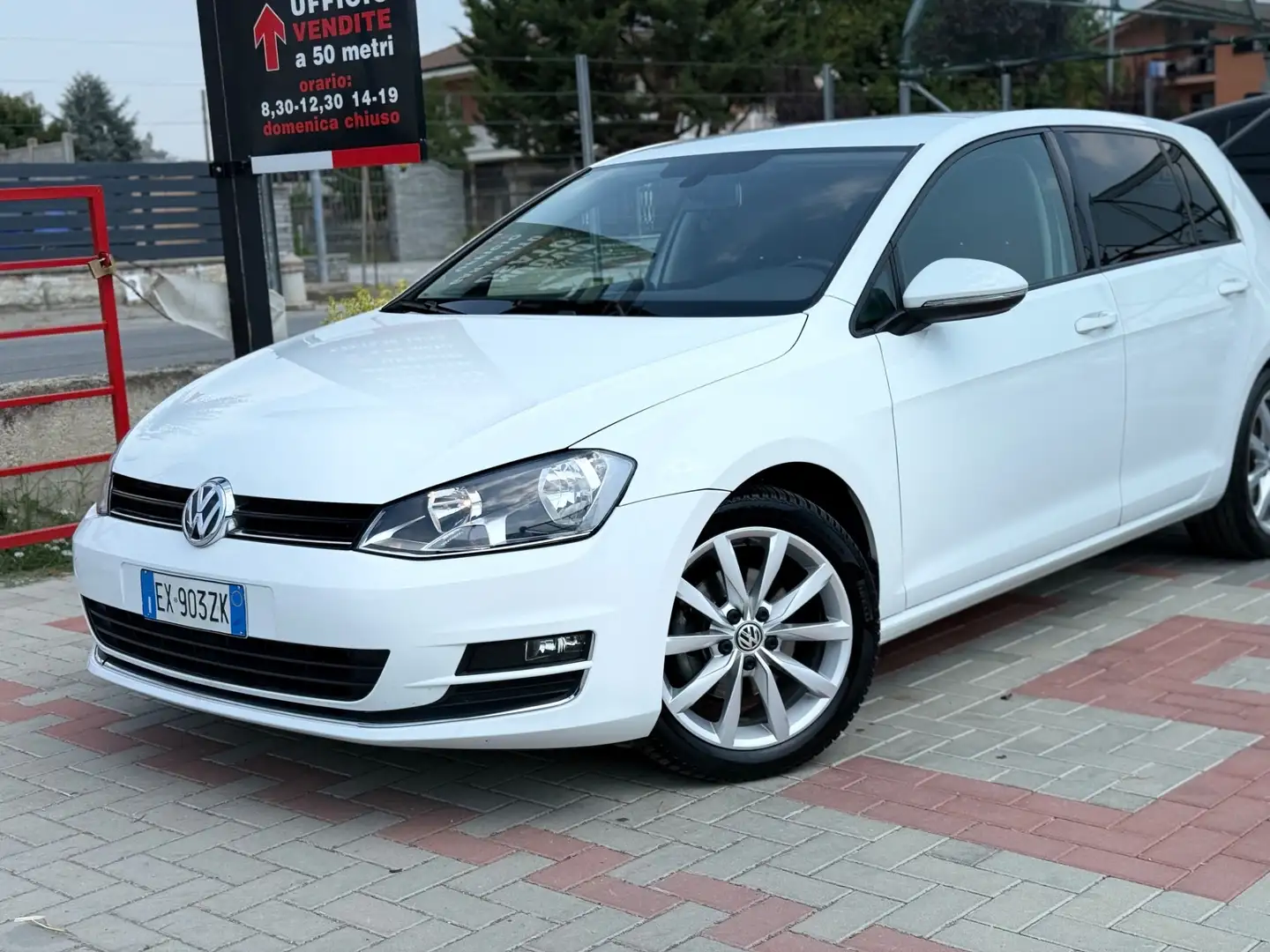 Volkswagen Golf 2.0 TDI DSG 5p. Highline BlueMotion Technology Blanc - 2