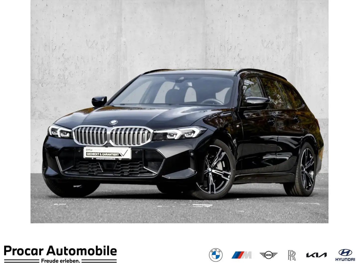 BMW 330 i xDrive M SPORT+ACC+HiFi+PA+SHZ+SPORTSITZ Schwarz - 1