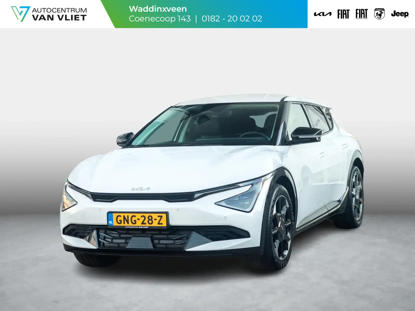 Kia EV6 Edition Advanced 84.0 kWh Lage bijtelling tot 10-2 Blanc - 1