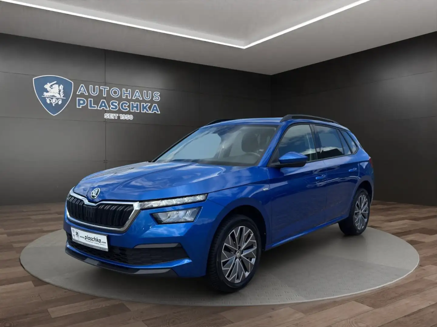 Skoda Kamiq 1.0 TSI Tour PDC*SHZ*CARPLAY Klima Einparkhilfe Blauw - 1