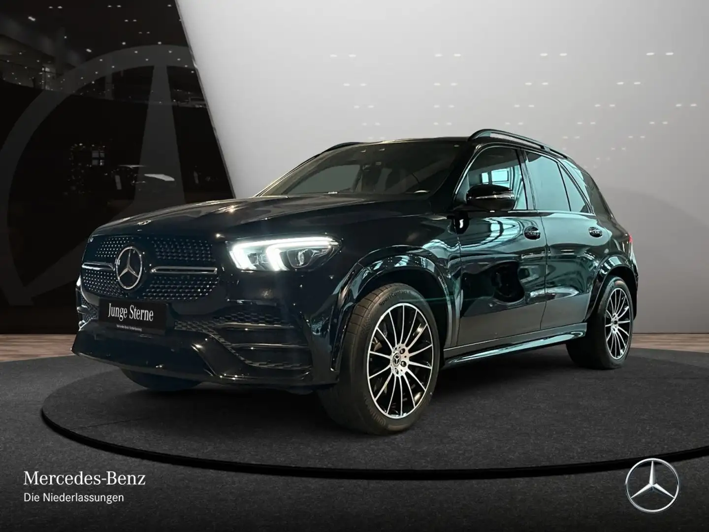 Mercedes-Benz GLE 400 d 4M AMG+NIGHT+PANO+360+AHK+MULTIBEAM+HUD Noir - 2