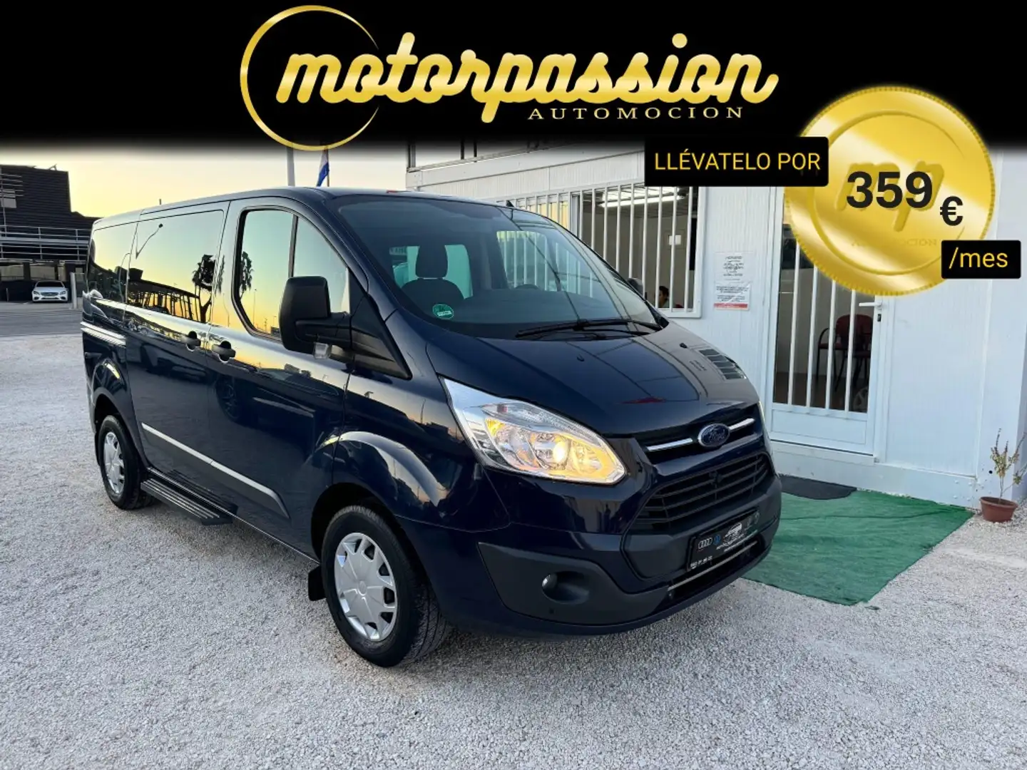 Ford Transit Custom FORD Industrial  Manual de 4 Puerta Bleu - 1
