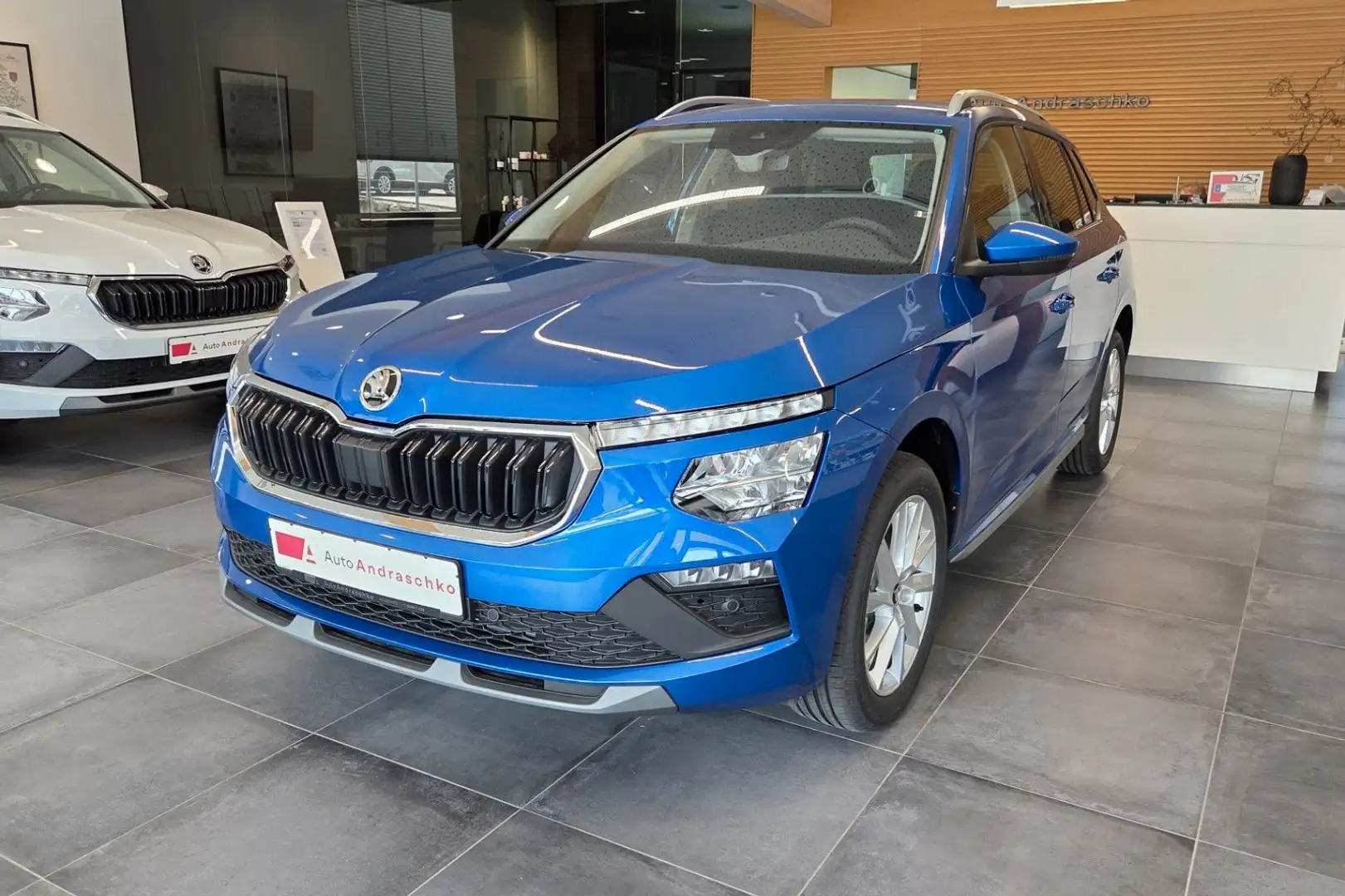 Skoda Kamiq 1.0 TSI 130J./Selection Kamera AHK 5J.GAR Blau - 1