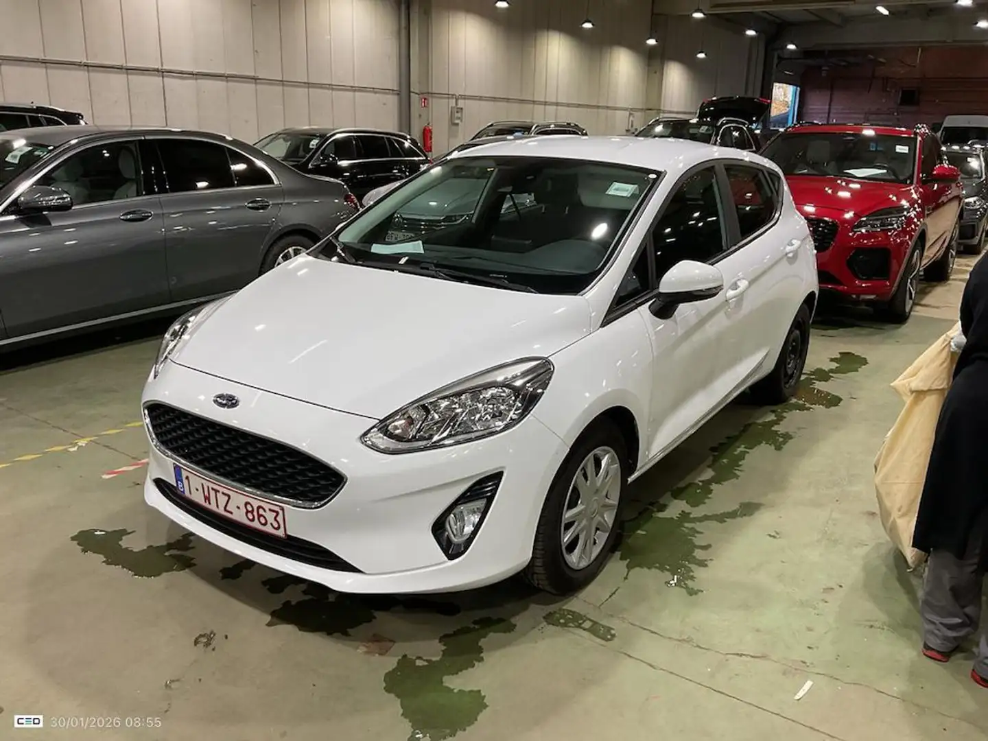 Ford Fiesta 1.0 Ecoboost 100 CV 5 porte Business High Weiß - 1