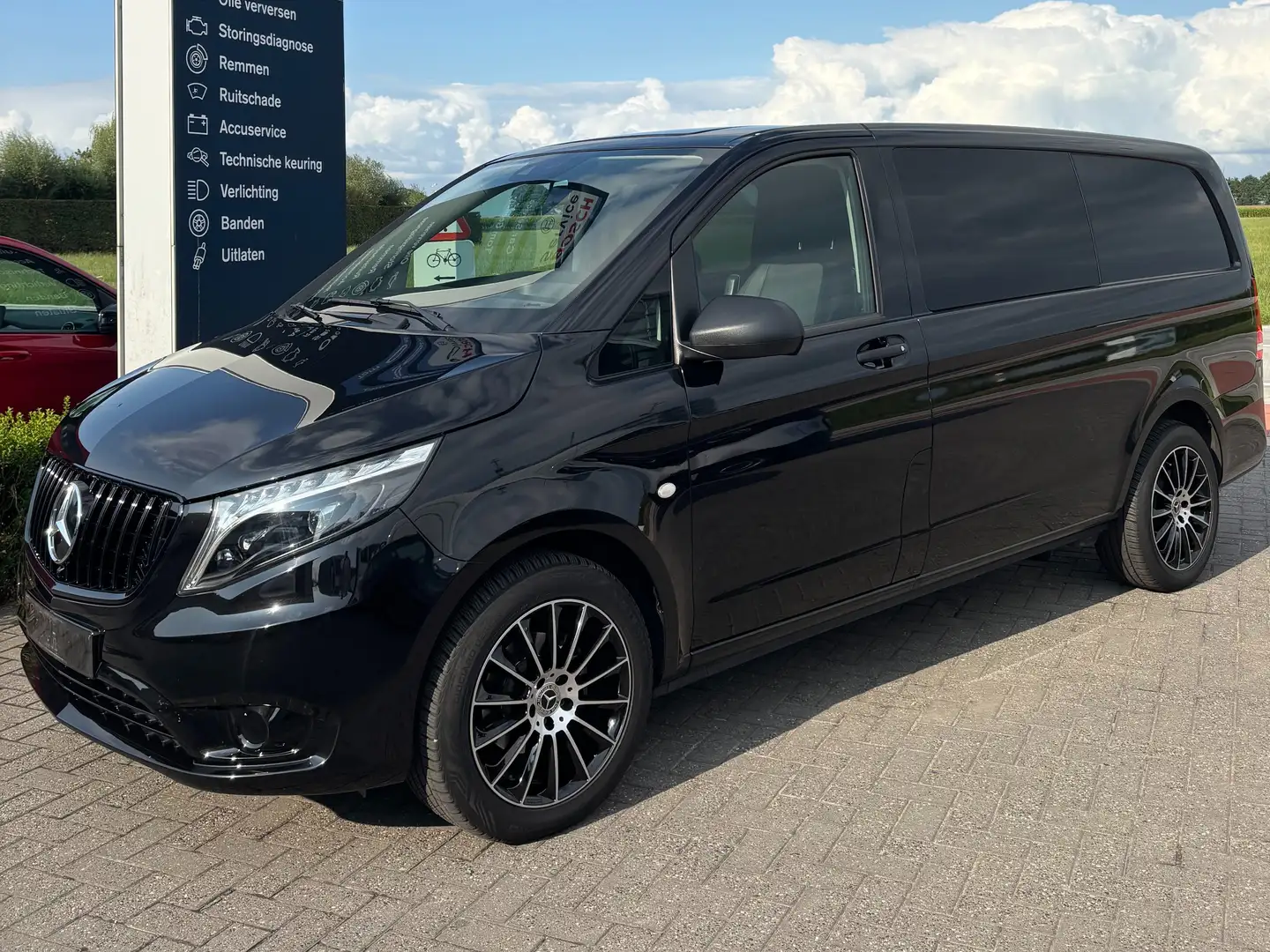 Mercedes-Benz Vito Vito 116 CDI 9G 5PL.LED.AHK2.5T LEDER L2 42000+BTW Zwart - 1