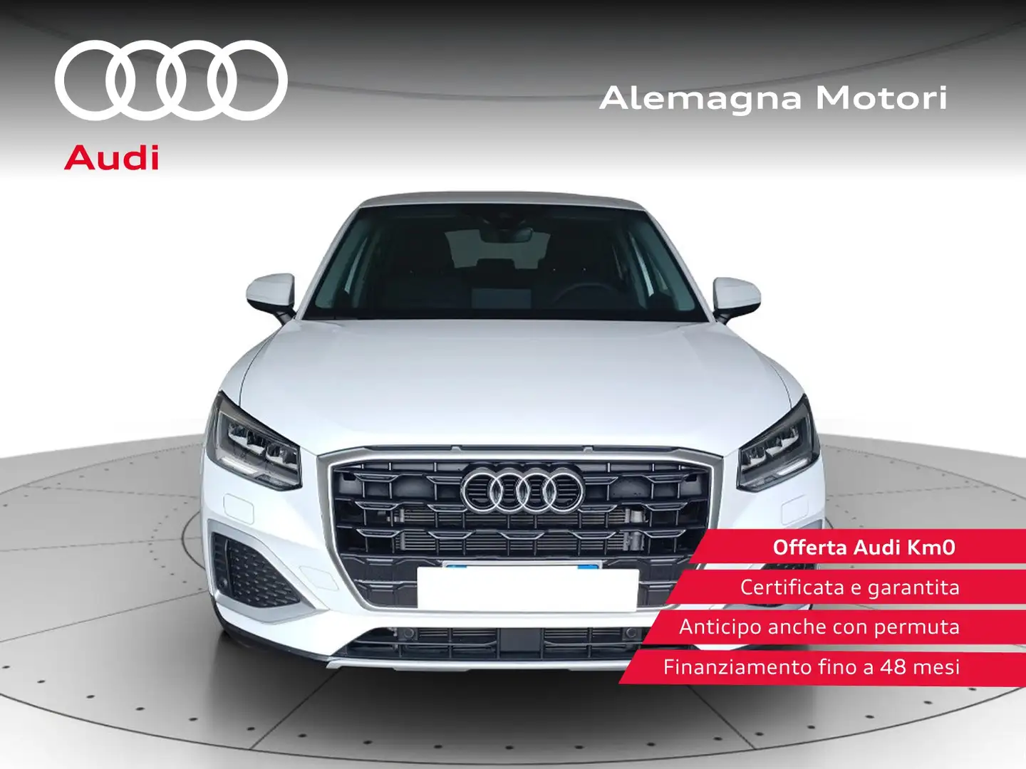 Audi Q2 35 2.0 tdi business advanced s-tronic Blanc - 2