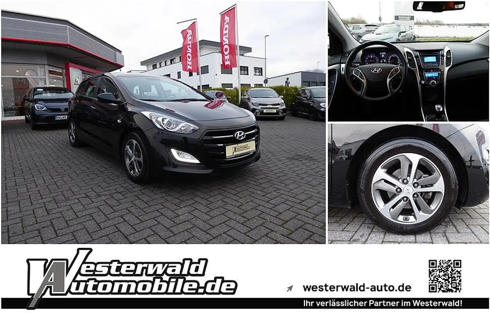 Hyundai i30 cw blue 1.4 Comfort / LPG Noir - 1