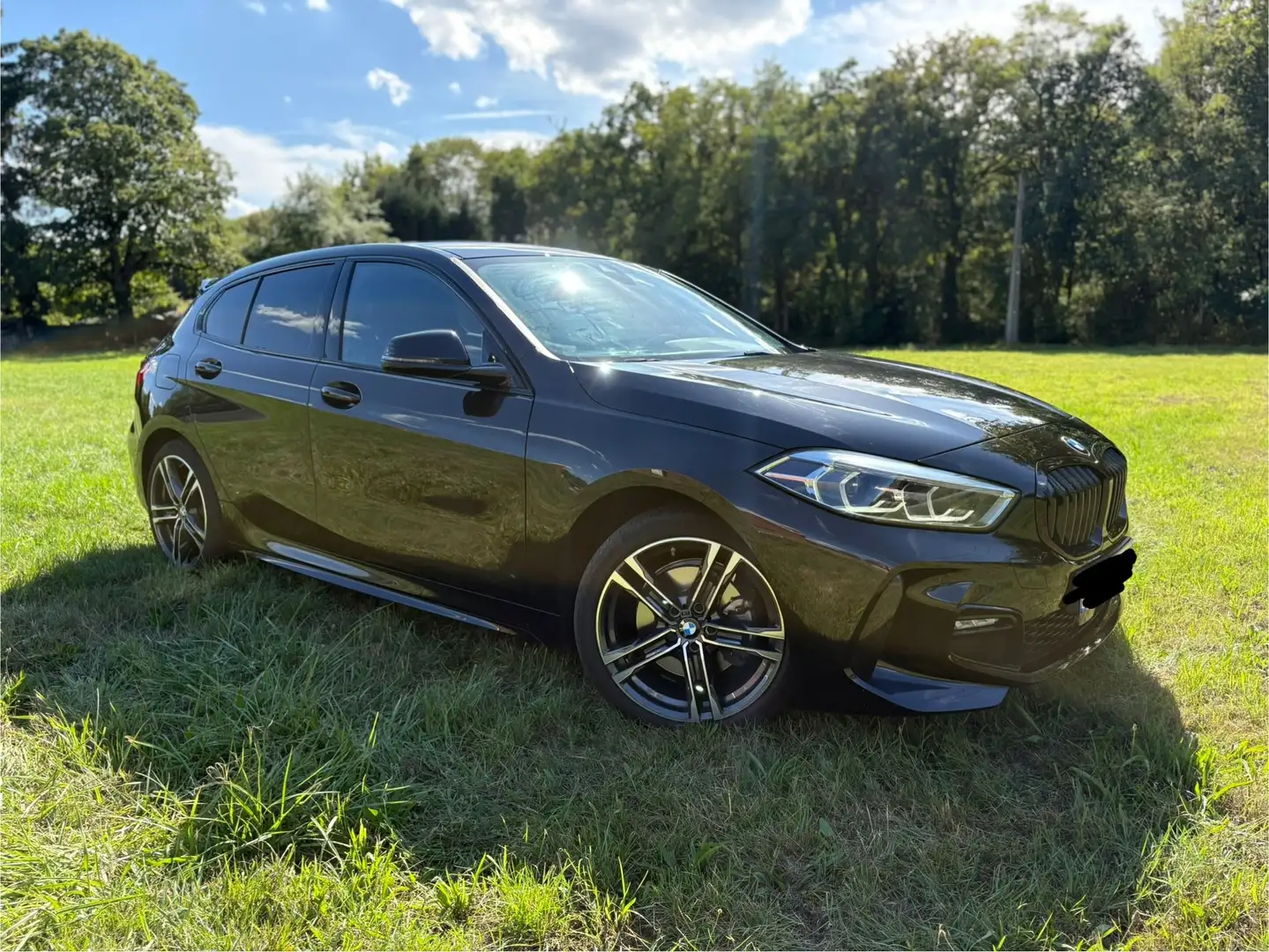 BMW 118 118i Aut. M Sport Zwart - 2