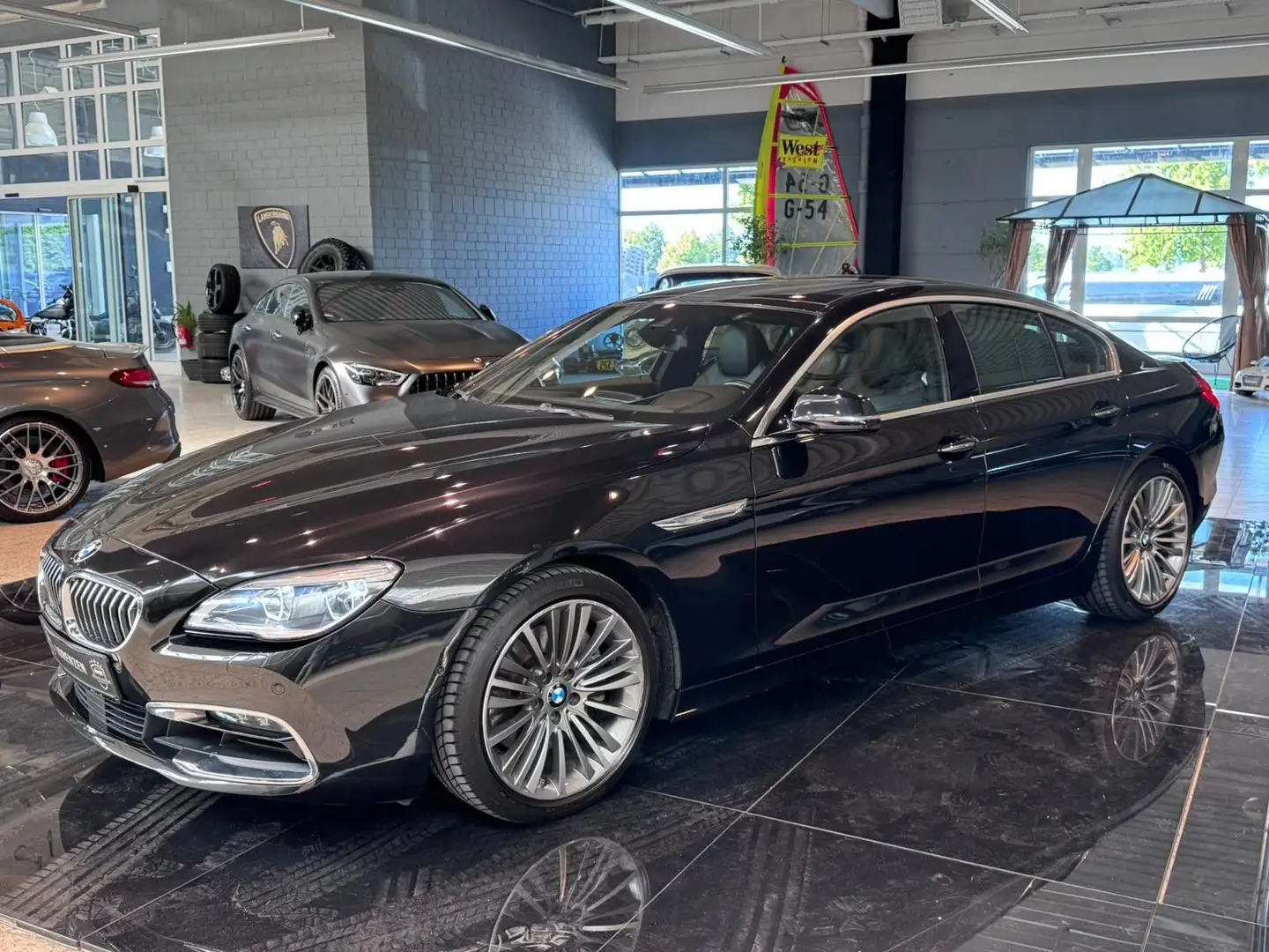 BMW 640 640i XDrive Gran Coupé Sthzg H&K 360° LED HUD Чёрный - 1