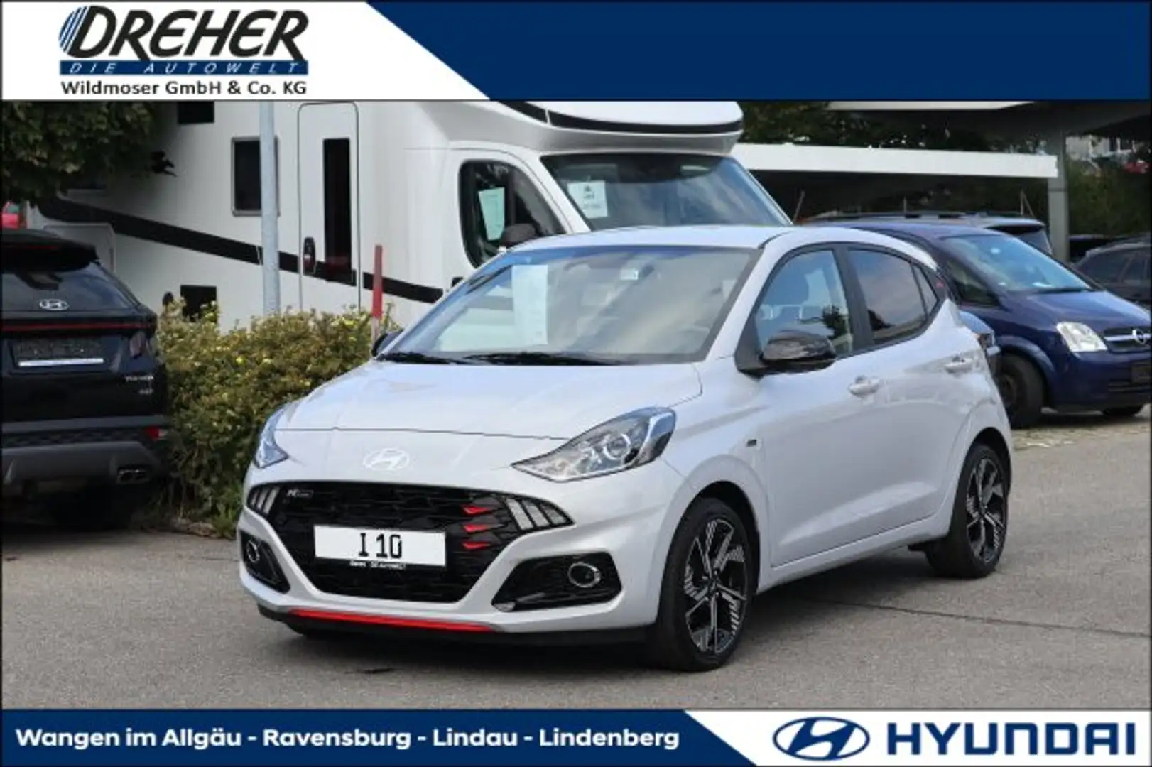 Hyundai i10 i10 1.0 N-Line Klima/Navi/DAB/Sitzhzg. N Line BC Weiß - 1