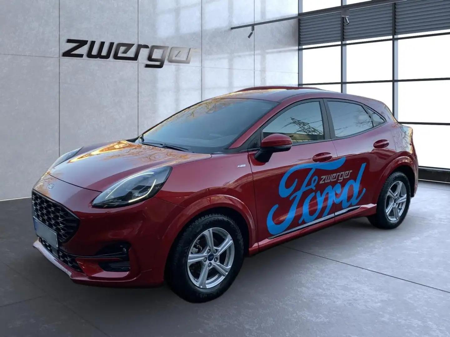 Ford Puma ST-Line Kamera Einparkhilfe Tempomat Navi LED Rouge - 2