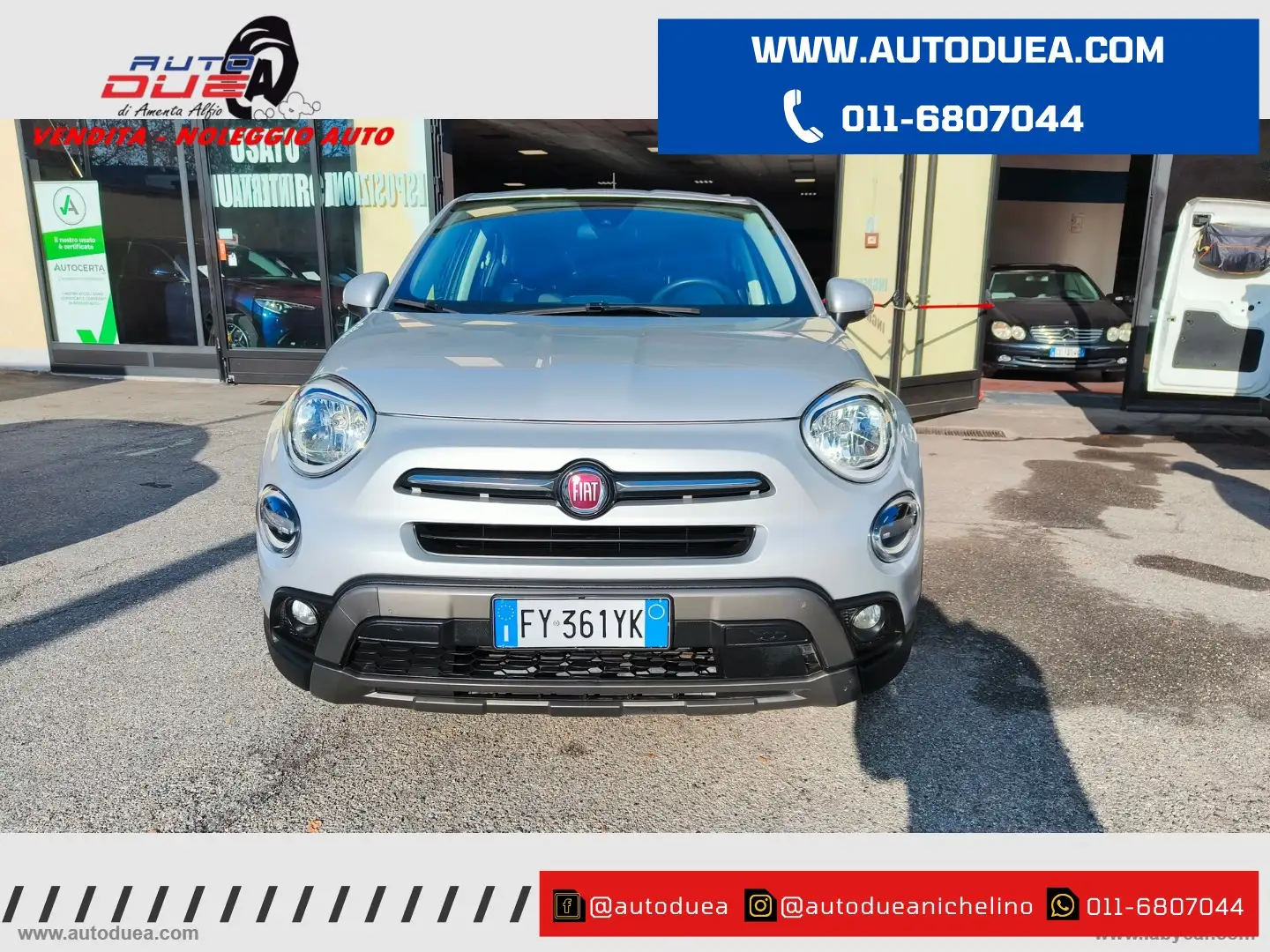 Fiat 500X 1.0 T3 120 CV Business NAV. + KEYLESS NO VINCOLI Grigio - 2