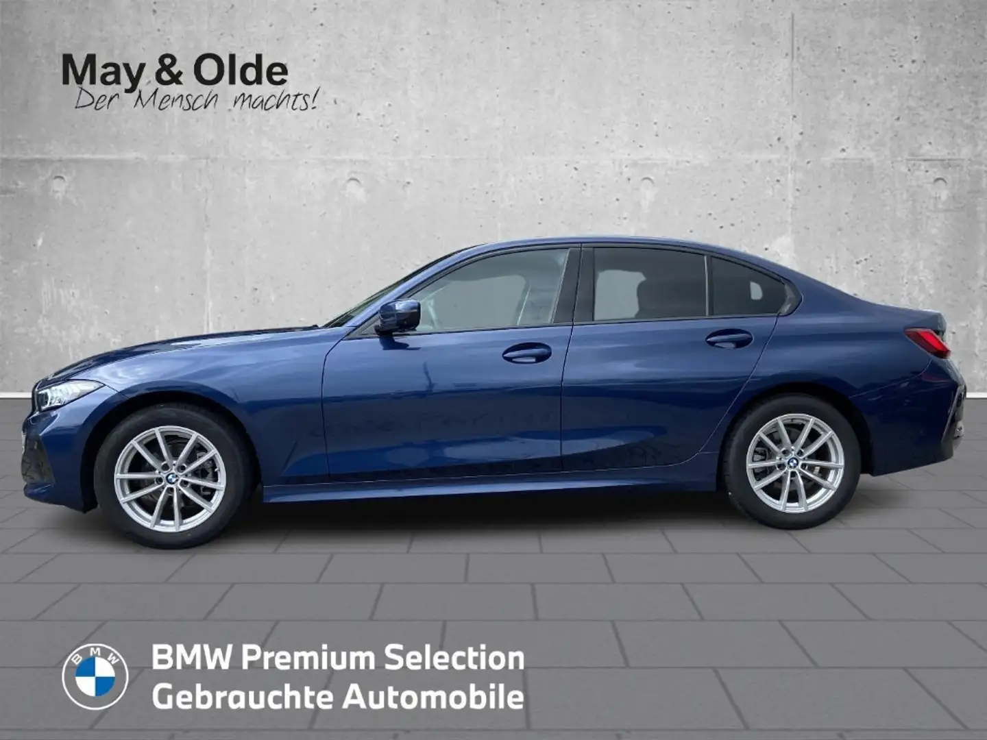 BMW 318 d Lim HUD Navi Leder 360 LED ACC SHZ PDC Bleu - 2