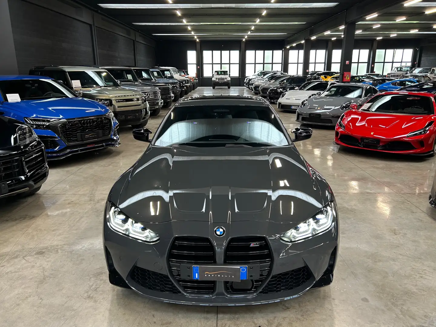 BMW M4 COMPETITION - Manutenzioni ufficiali - IVA esposta Grigio - 2