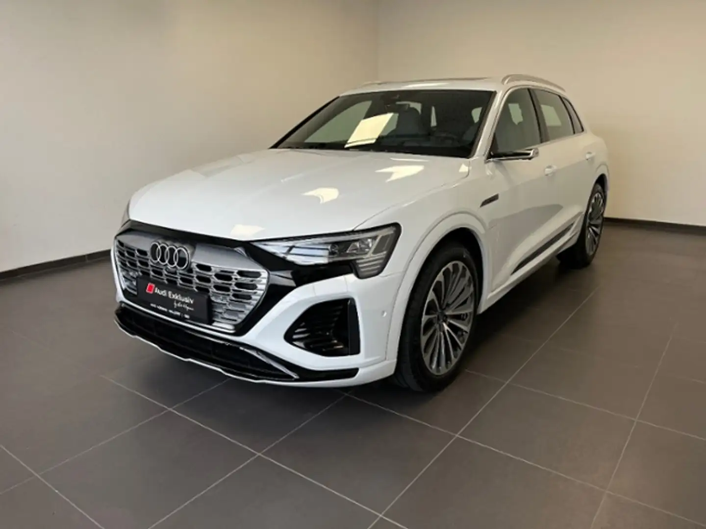 Audi Q8 e-tron S line 55 quattro Weiß - 2
