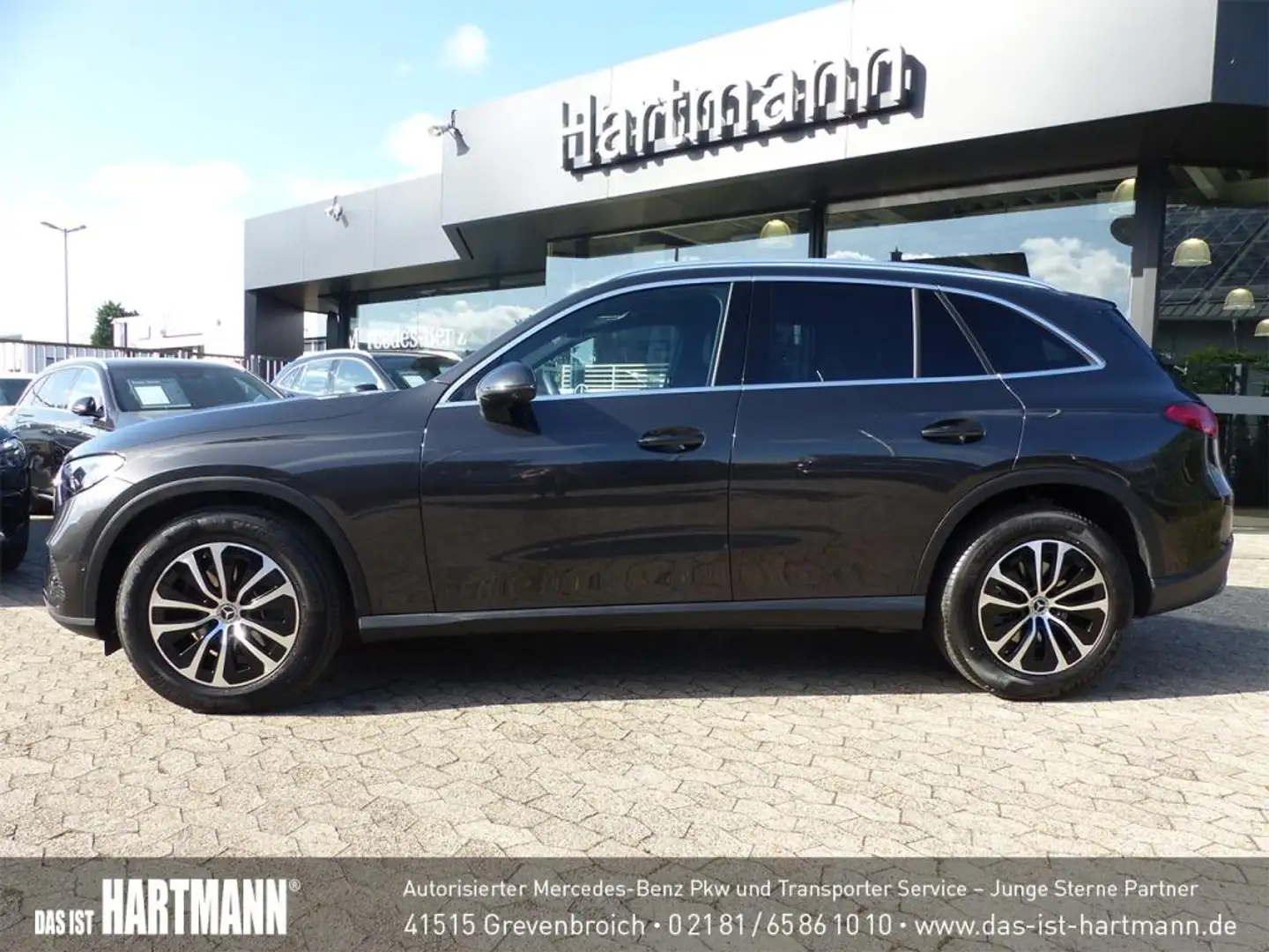 Mercedes-Benz GLC 200 4M AVANTGARDE+AHK+360°-KAM+MBUX+NAVI+LED Gris - 2
