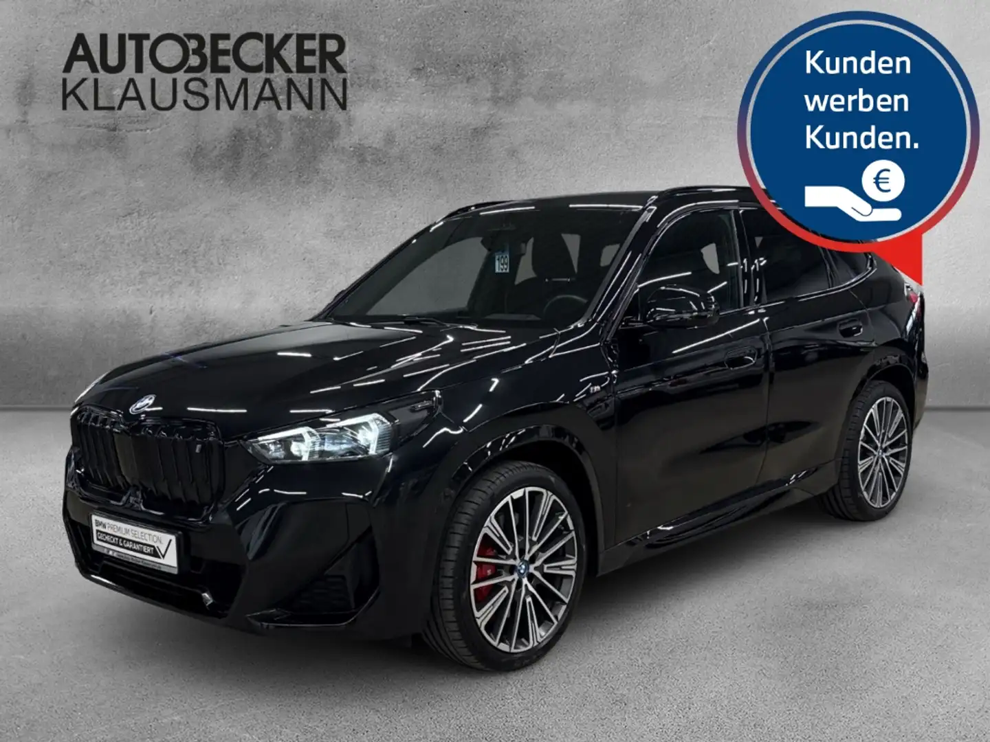 BMW iX1 xDRIVE 30e M SPORT PRO LC PROF HuD KAMERA LED Negro - 1