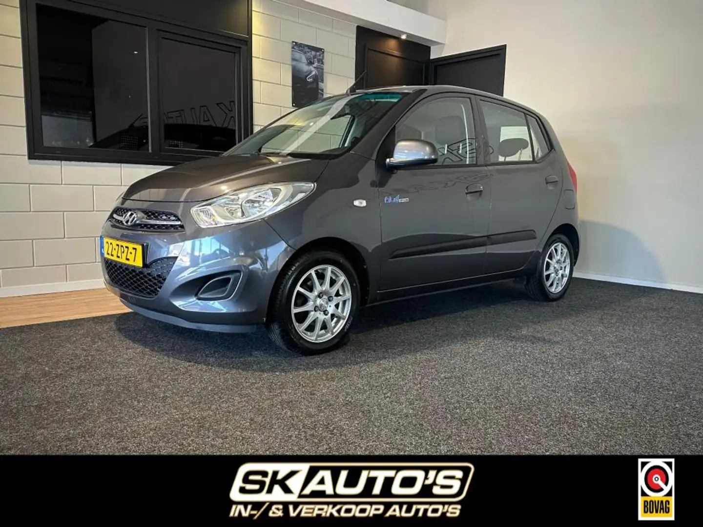 Hyundai i10 1.0 I-DRIVE COOL RIJKLAAR l AIRCO l LMV l AUX/USB Grijs - 1