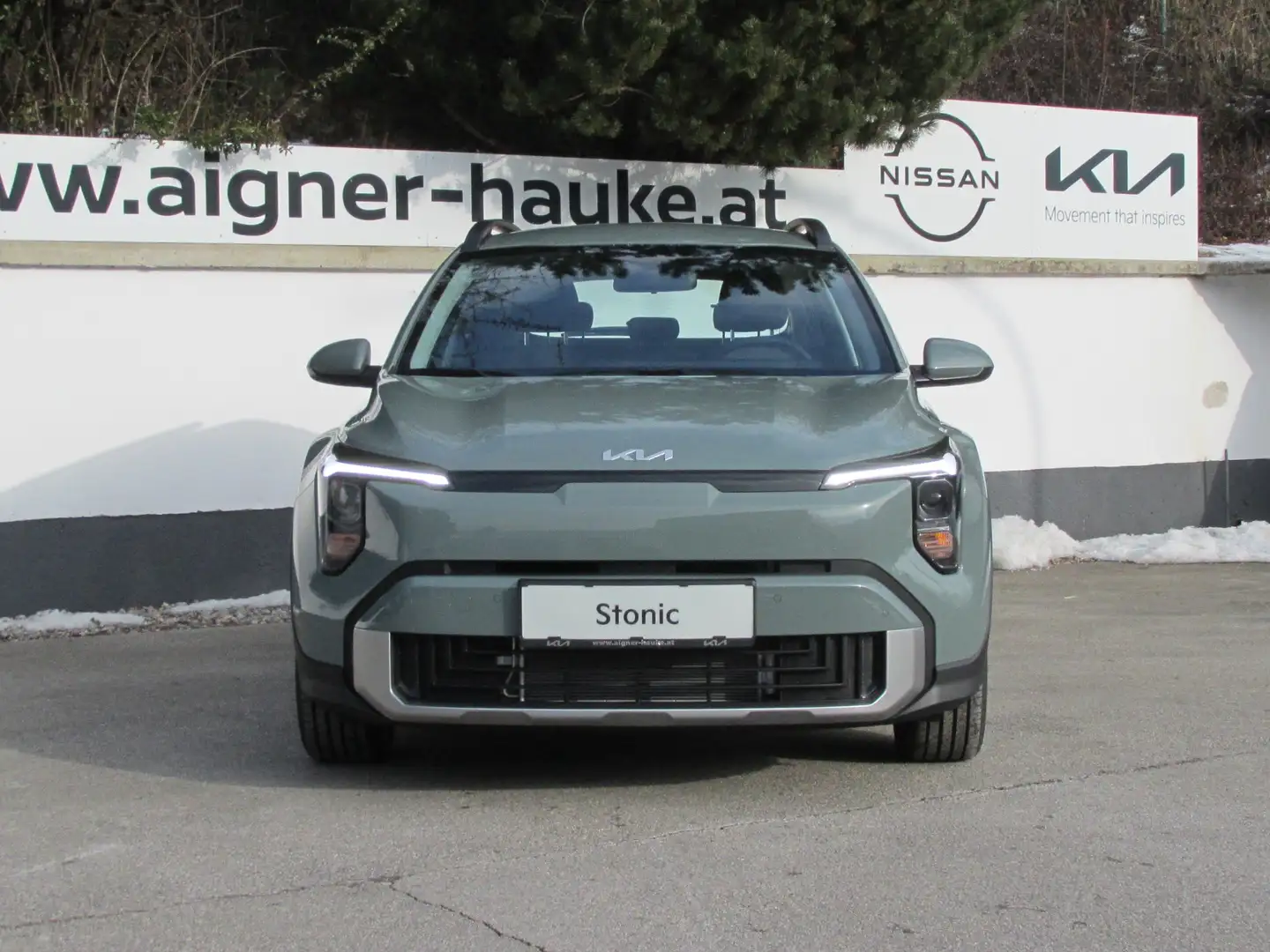 Kia Stonic 1,0 TGDI Titan MY26 Grün - 2