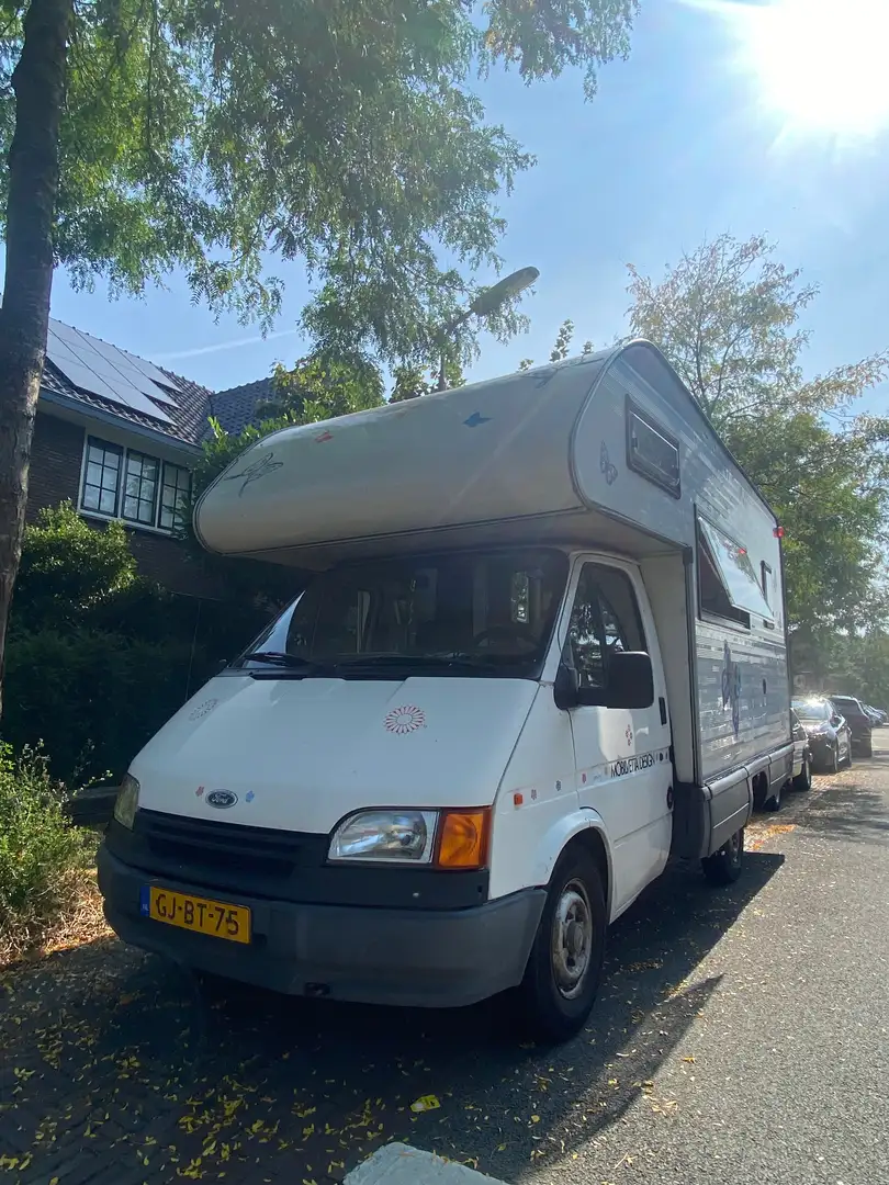 Ford Transit Camper alkoof Wit - 1