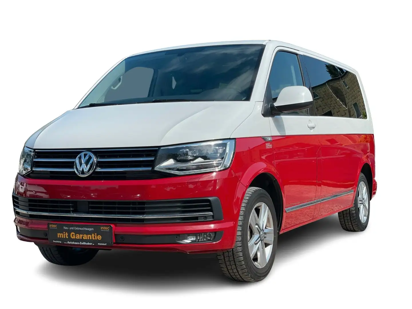 Volkswagen T6 Multivan *NAVI*ACC*AHK*LED*KAMERA*CARPLAY Rot - 1