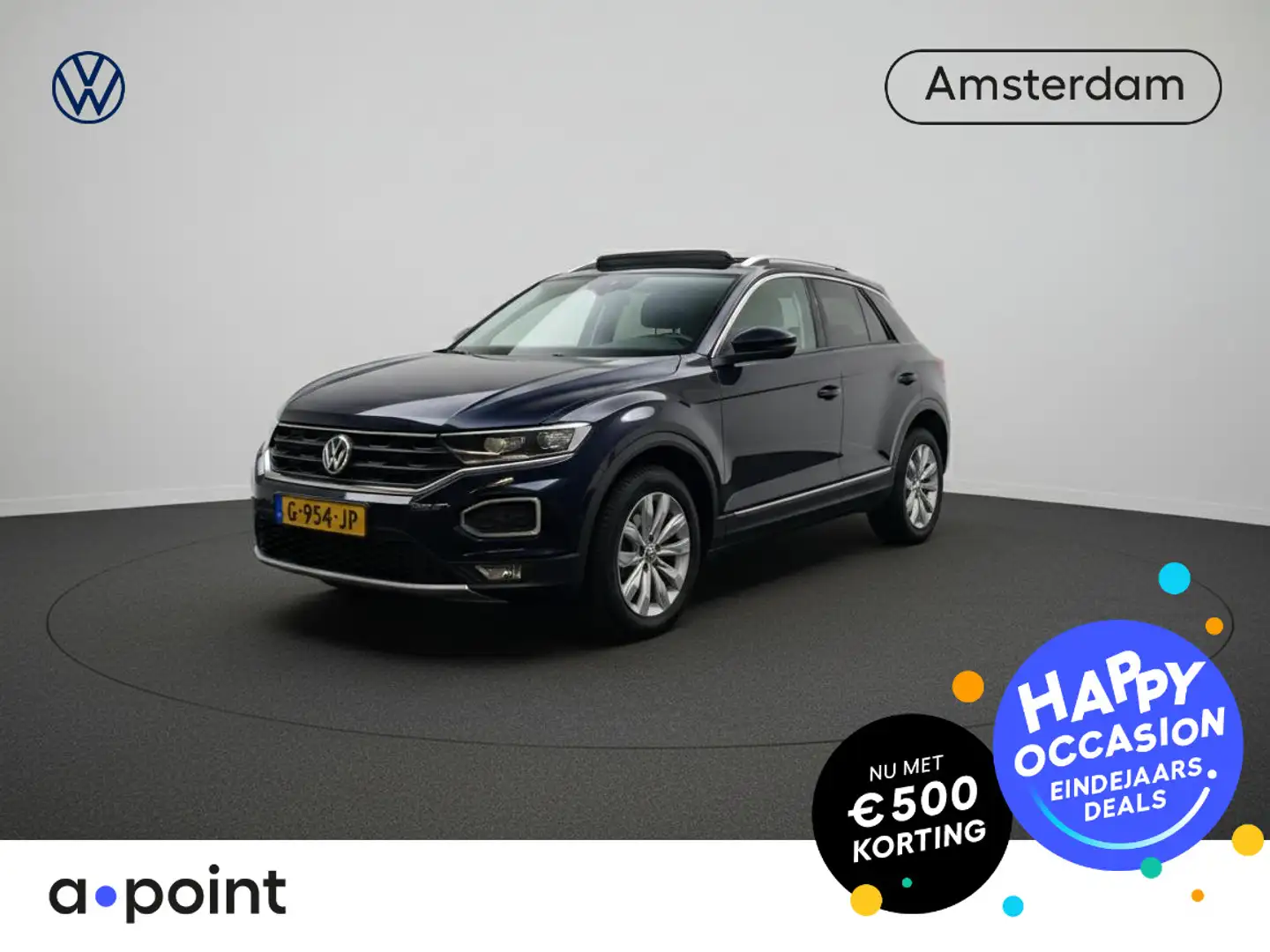 Volkswagen T-Roc 1.5 TSI Sport 150 pk Automaat (DSG) | Navigatie | Negro - 1